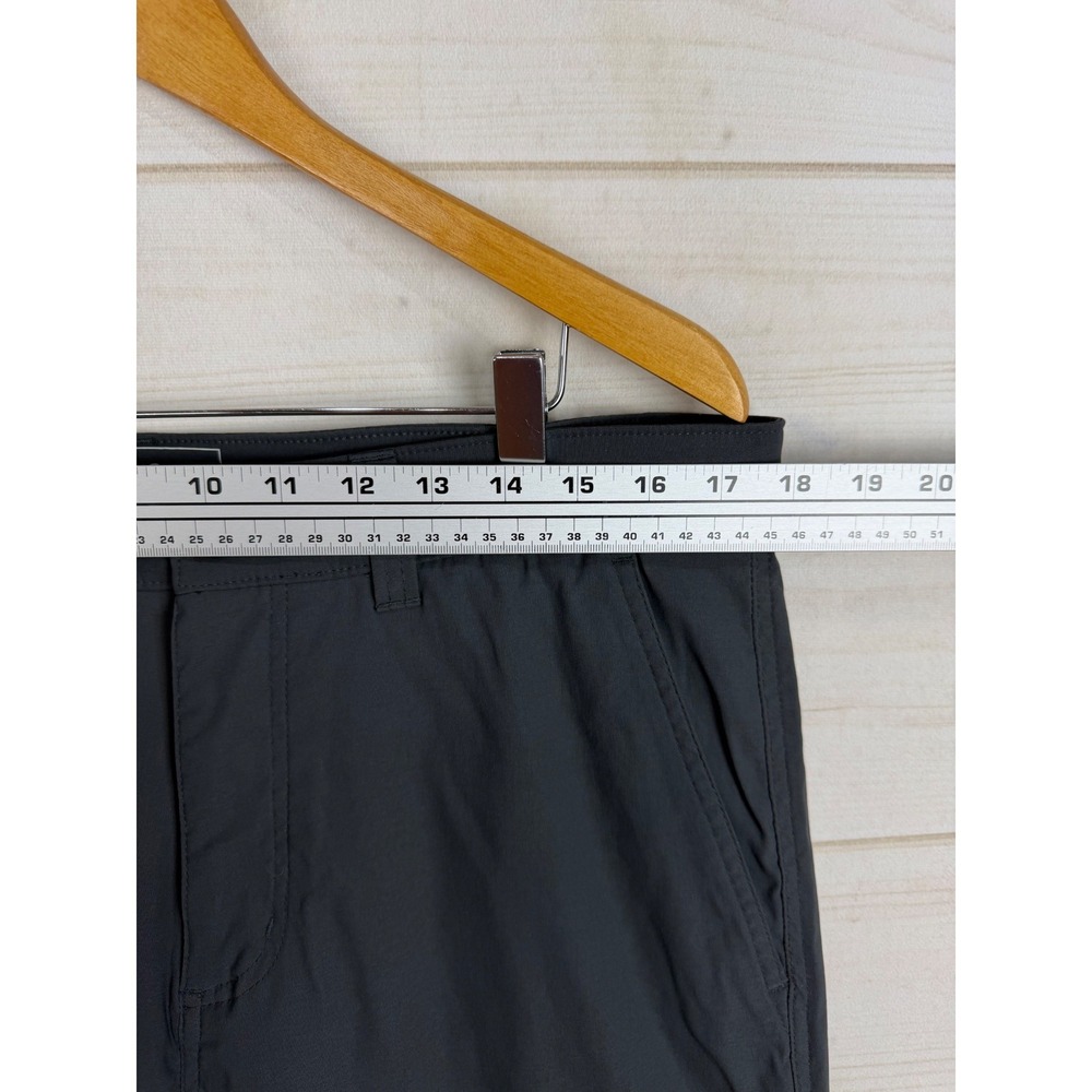 Eddie Bauer Travex Pants Mens 34x30 Dark Gray Hiking Travel Lightweight Outdoor - Picture 4 of 6